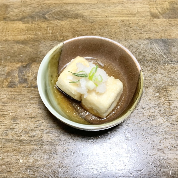 豆腐レシピ　揚げだし豆腐